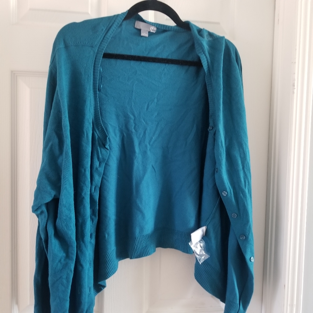 Teal Cardi